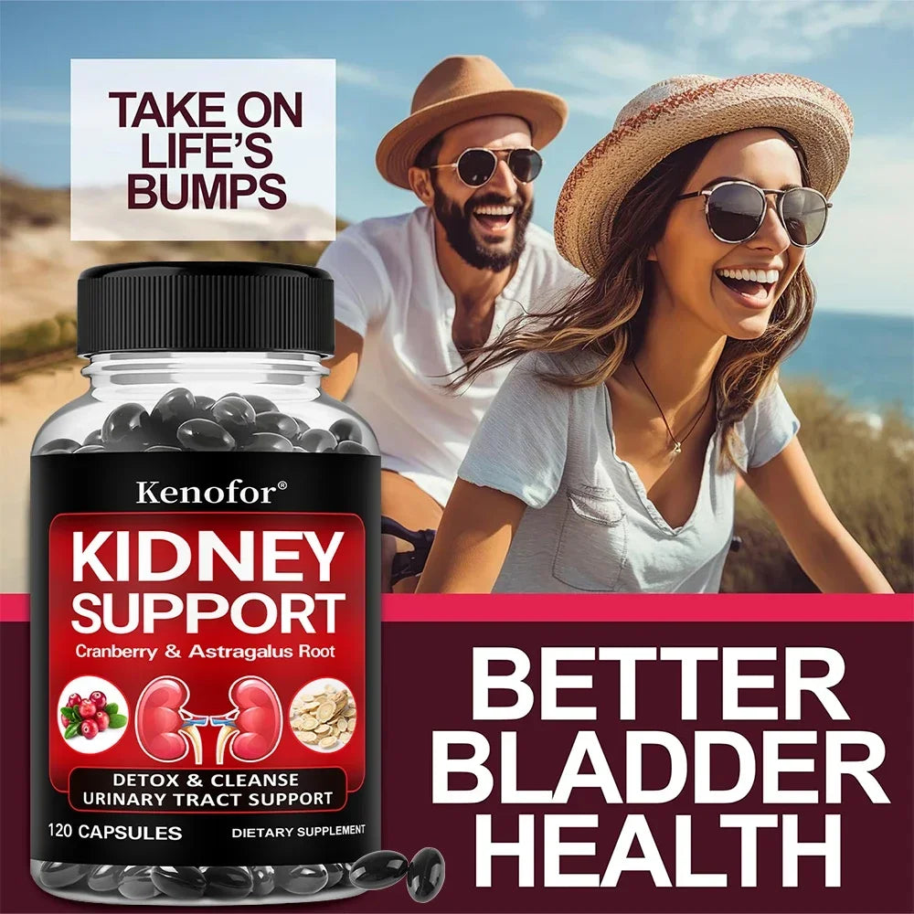 Natural Kidney Cleanse Detox & Liver Support for Optimal Health