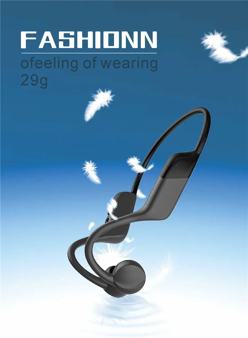 Wireless Bone Conduction Earphones | Waterproof Bluetooth Headphones