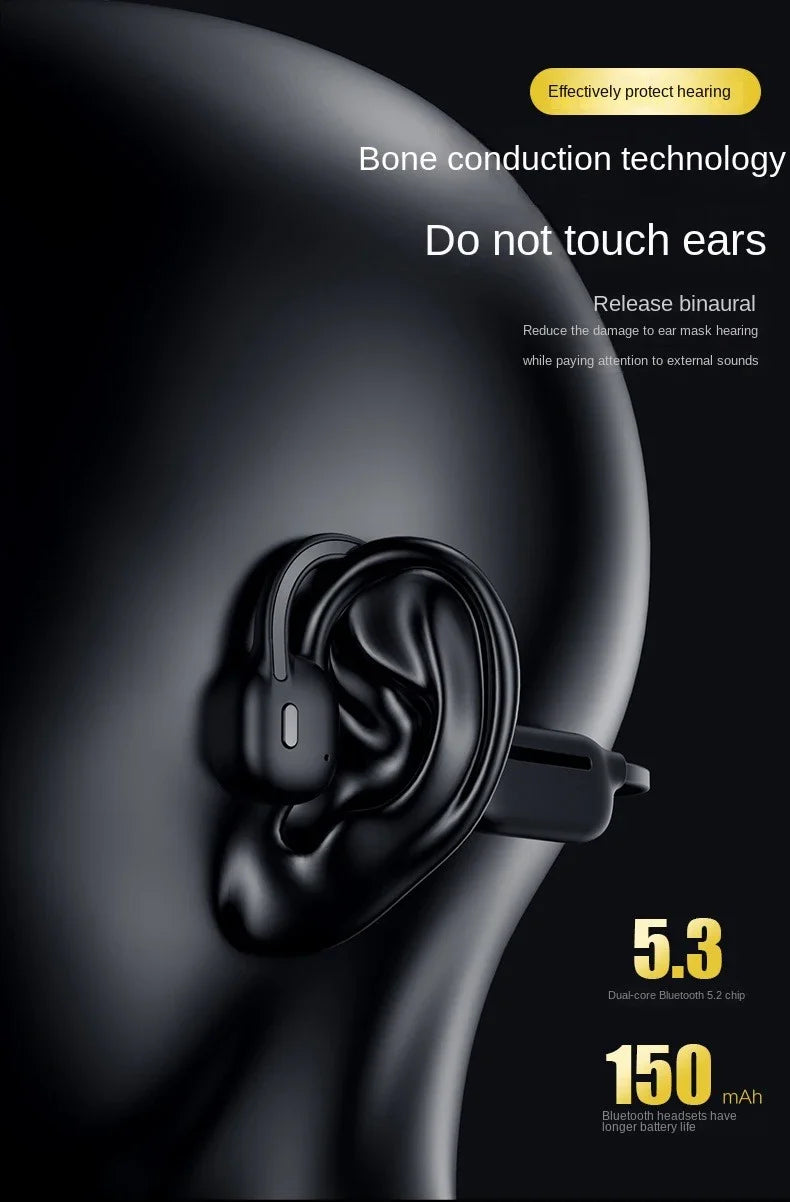Bone Conduction Earphones | Waterproof Wireless Bluetooth Headset