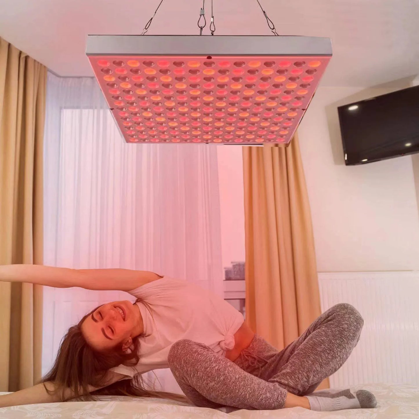 Red & Near Infrared LED Beauty Panel | Home Physiotherapy Lamp