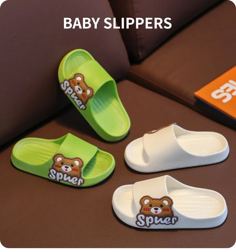 Cute Cartoon Kids EVA Slippers | Fun Summer Toddler Sandals