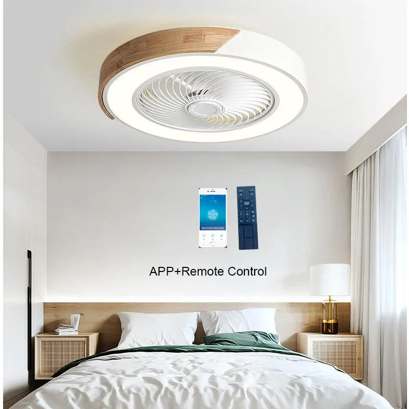 52CM Ceiling Fan Light with Remote Control | Modern Home Comfort