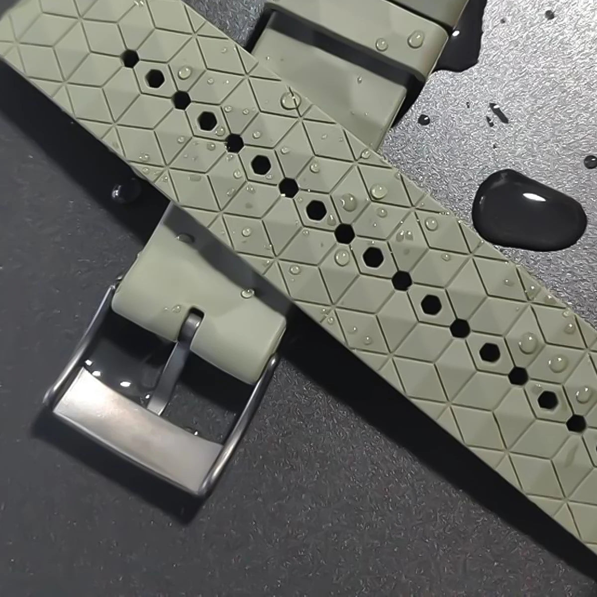 Silicone Swim Strap for Smartwatches | Soft & Breathable Bands