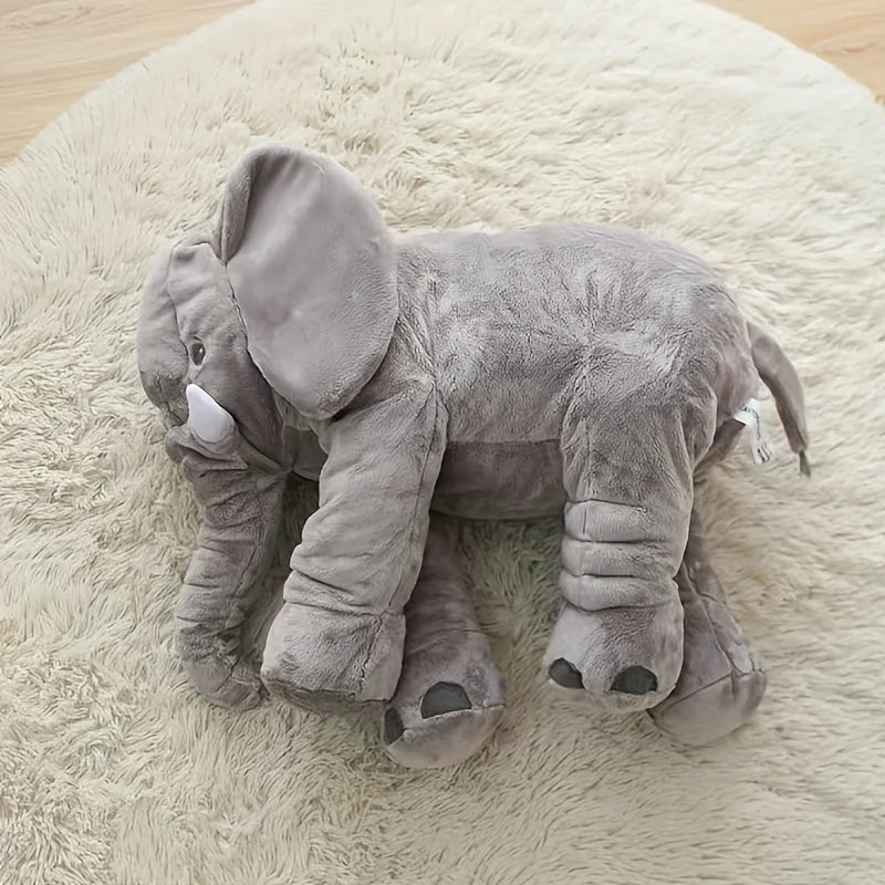 40cm Soft Elephant Plush Toy | Adorable Baby Pillow Decoration