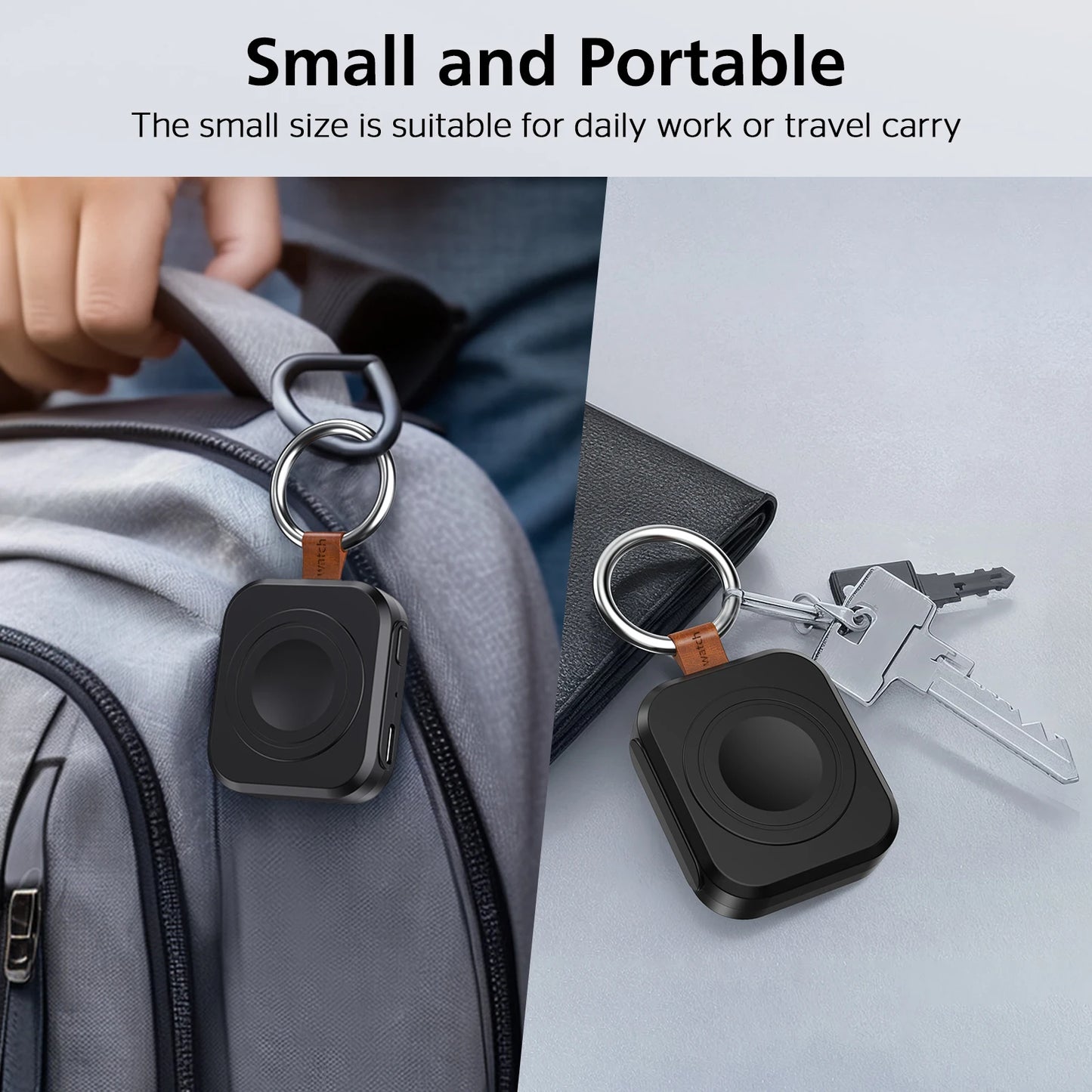 Portable Wireless Fast Charger for Galaxy Watch | Travel-Friendly Power Bank