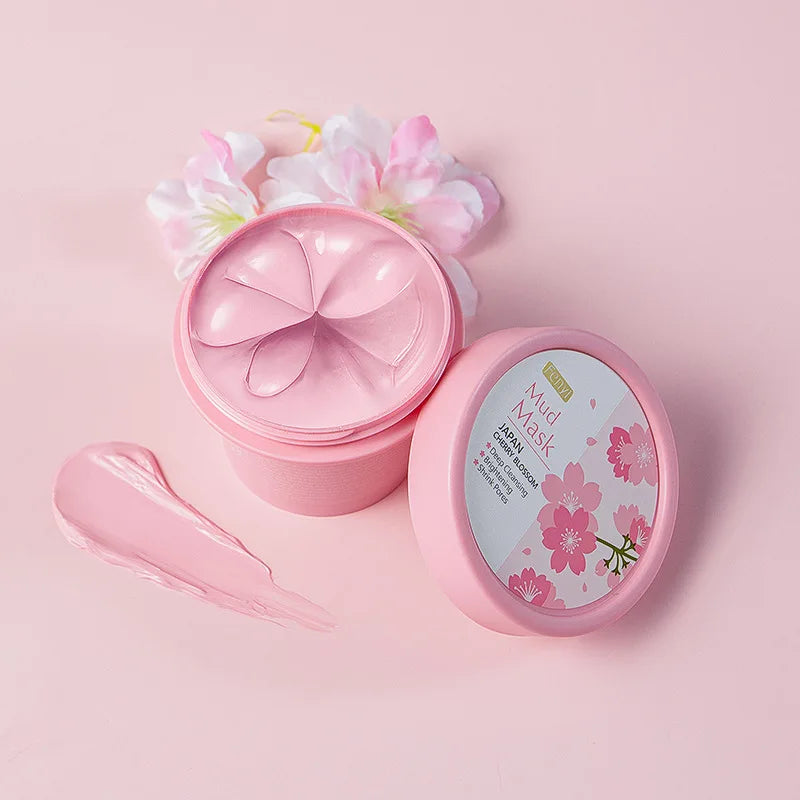 Sakura Mud Face Mask | Deep Clean Blackhead Control for Radiant Skin