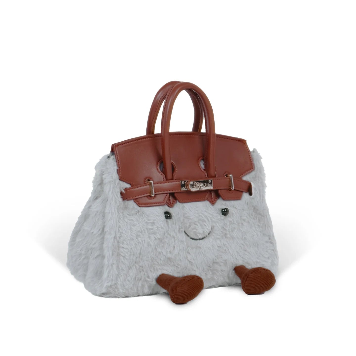 Cute Plush Messenger Bag | Cartoon Fashion Handbag for All
