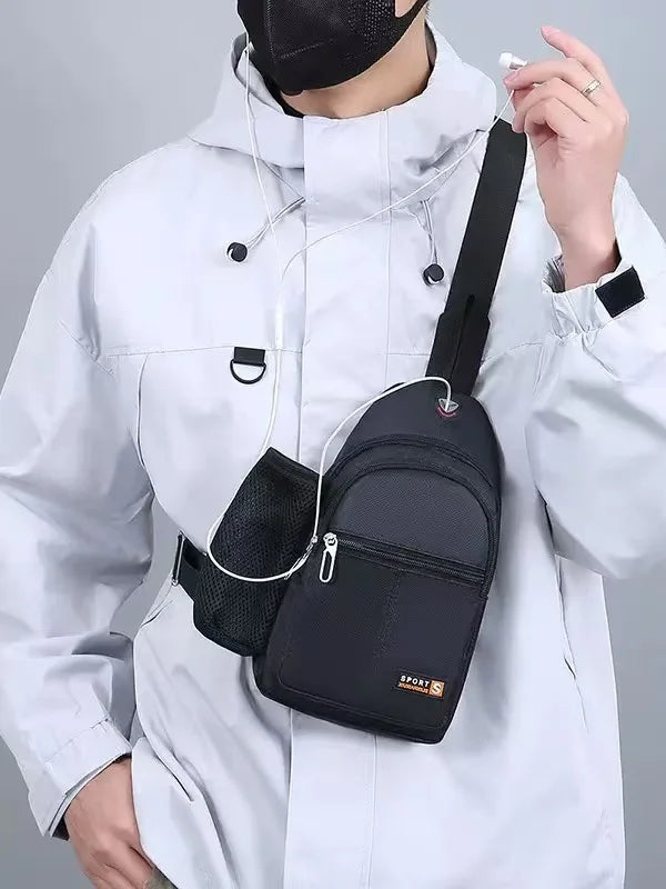 Waterproof Crossbody Bag | Multifunctional Fashionable Chest Bag
