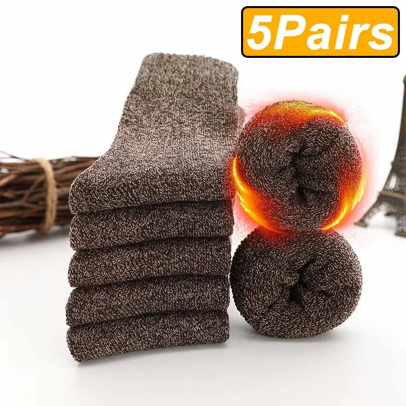 Cozy Winter Warm Wool Socks | Thick & Comfortable for All