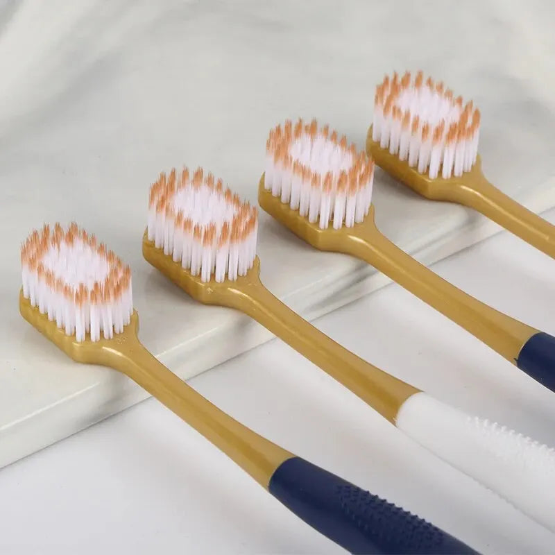 6PCS Soft Bristled Toothbrush Set | Gentle Gum Care & Whitening