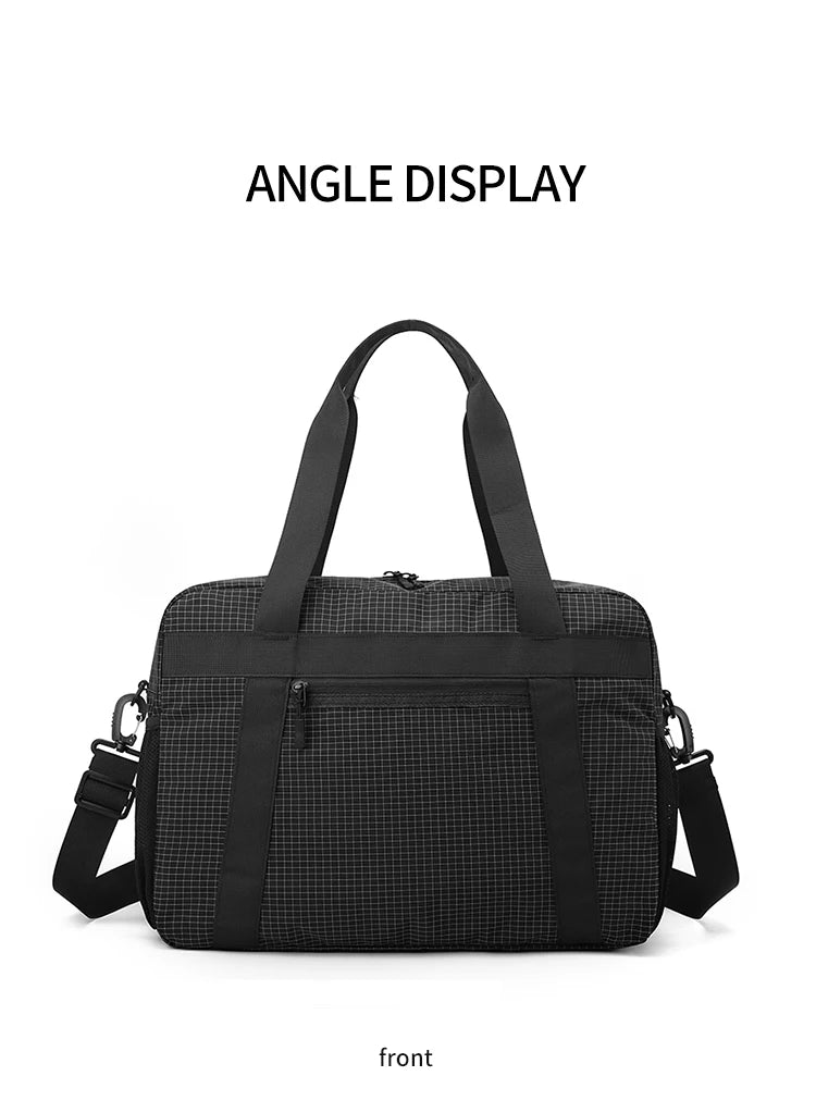 Large Capacity Nylon Tote Bag | Perfect for Travel & Gym