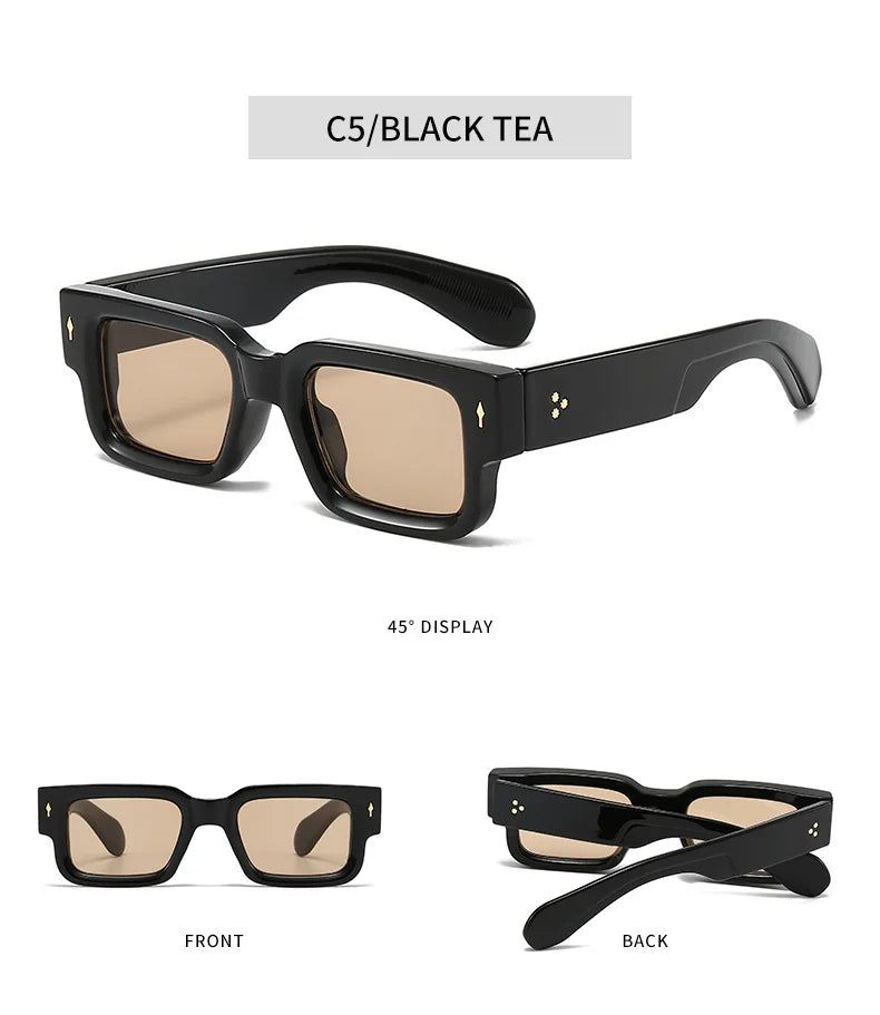 Stylish Small Square Sunglasses for Men & Women | UV400 Protection