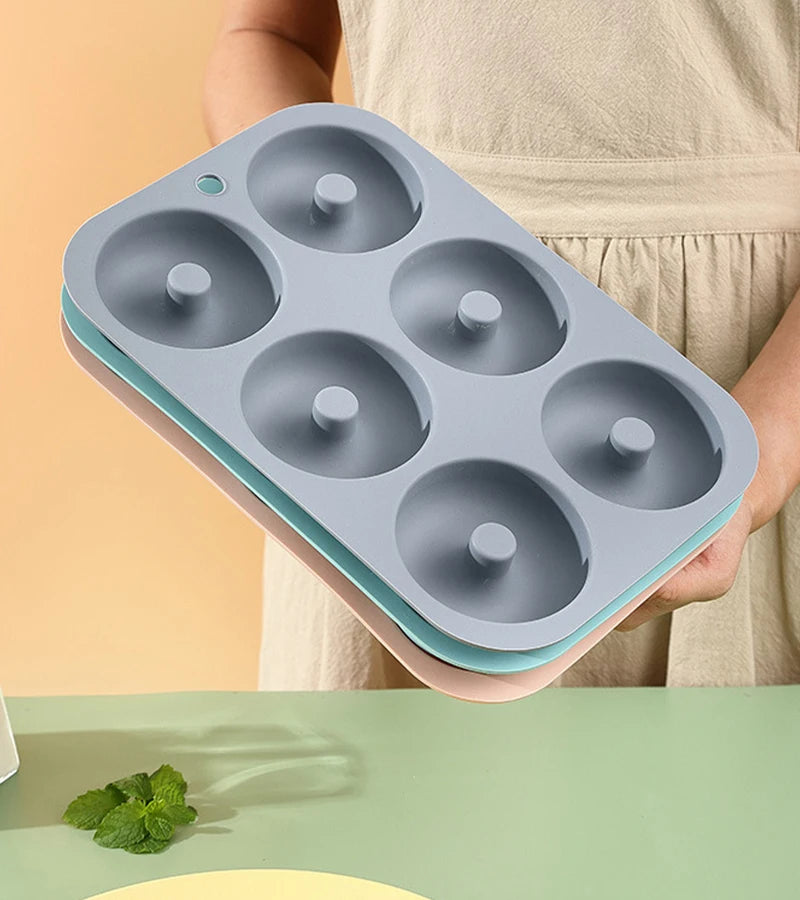Silicone Non-Stick Donut and Muffin Baking Mold Tool