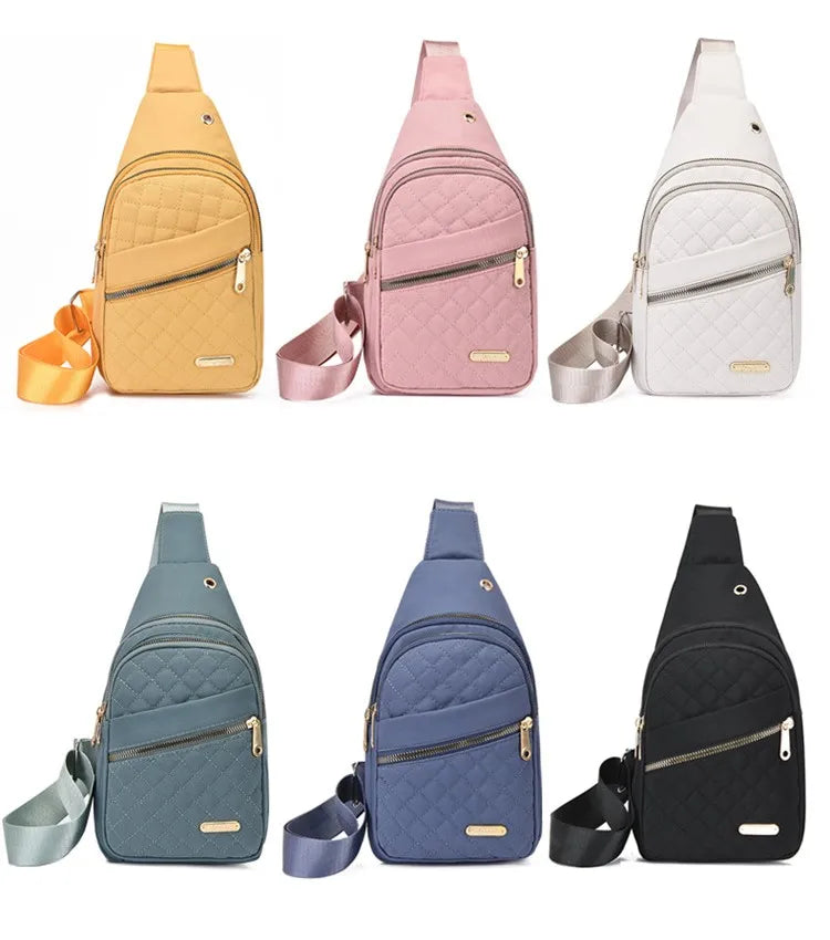 Fashionable Waterproof Crossbody Bag for Women | Large Capacity Sling
