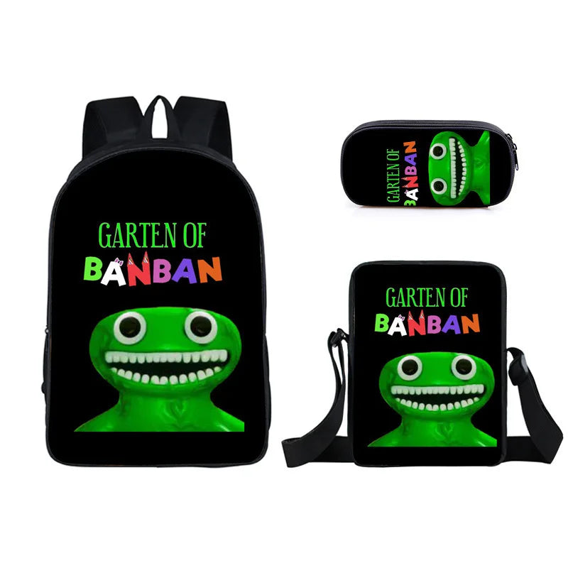 Stylish Garden Game Backpack | Versatile Student Shoulder Bag