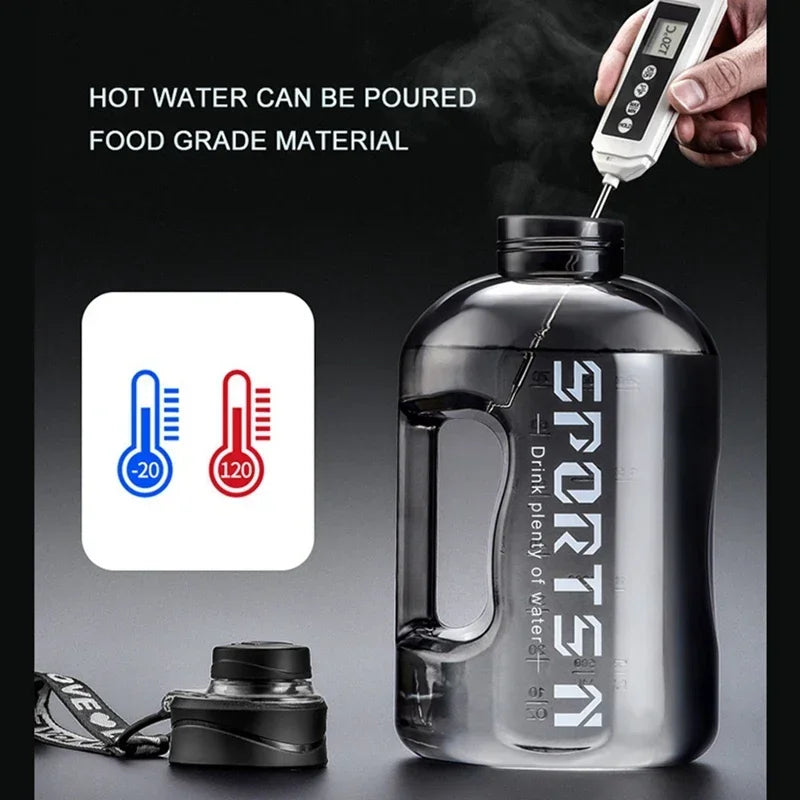 Large Capacity 2L Water Bottle | Perfect for Sports & Travel