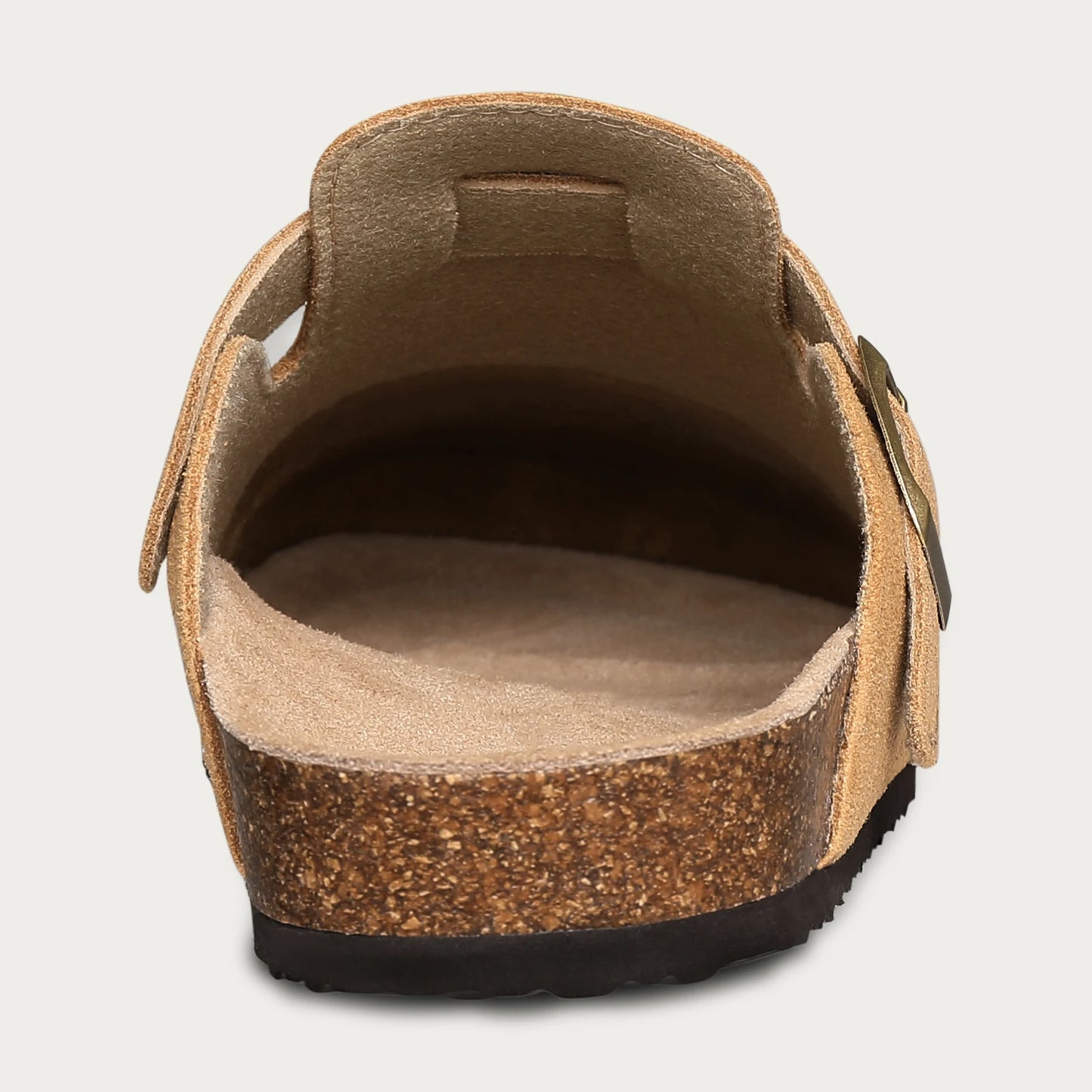 Shevalues Suede Clogs For Women Men Summer Cork Mules Soft Footbed Sandals With Arch Support  New Leisure Fashion Genuine Clogs