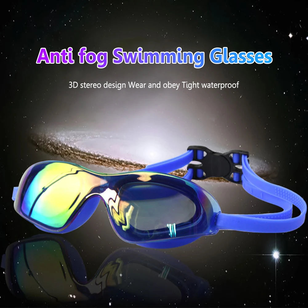 Anti-Fog Swimming Goggles | No Leak Professional Swim Glasses