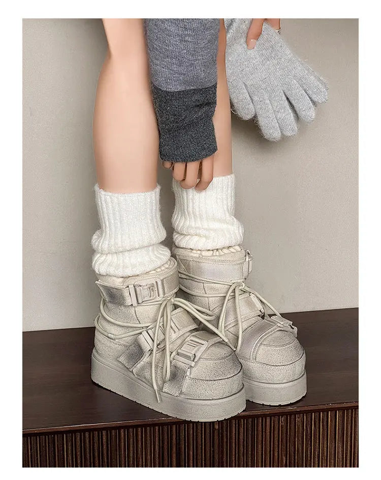 Women's Warm Snow Boots | Faux Fur Lined Winter Ankle Boots