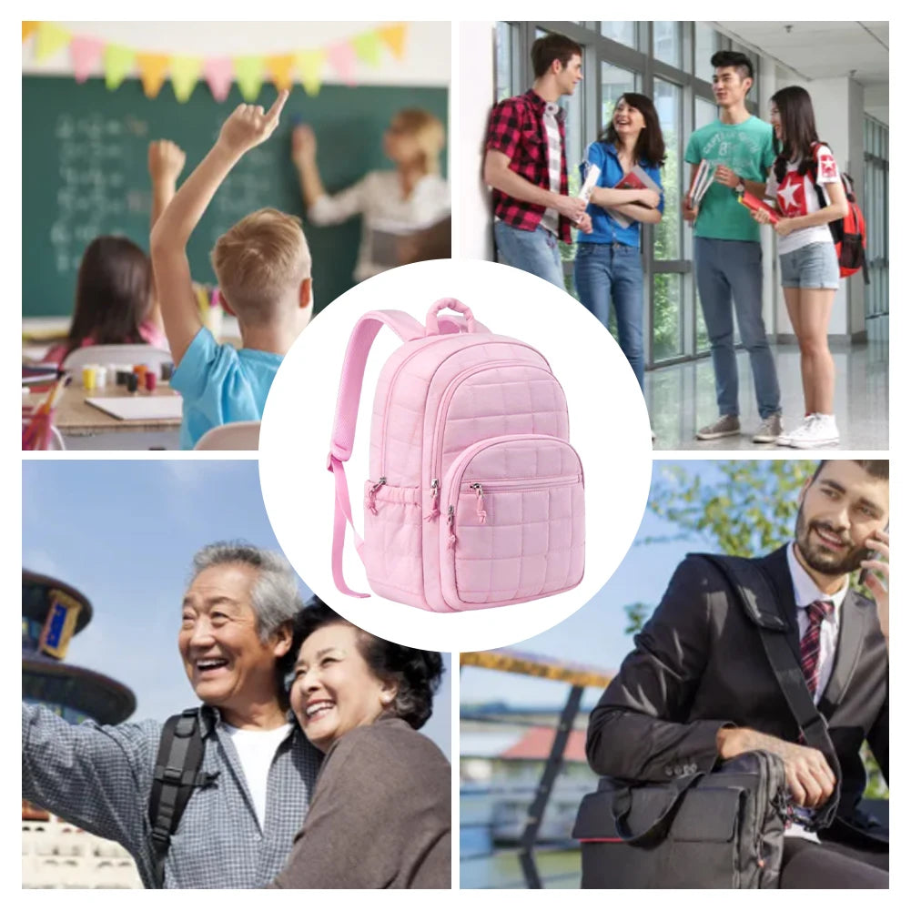 Stylish 15.6 Inch Casual Laptop Backpack for Women | Functional & Chic