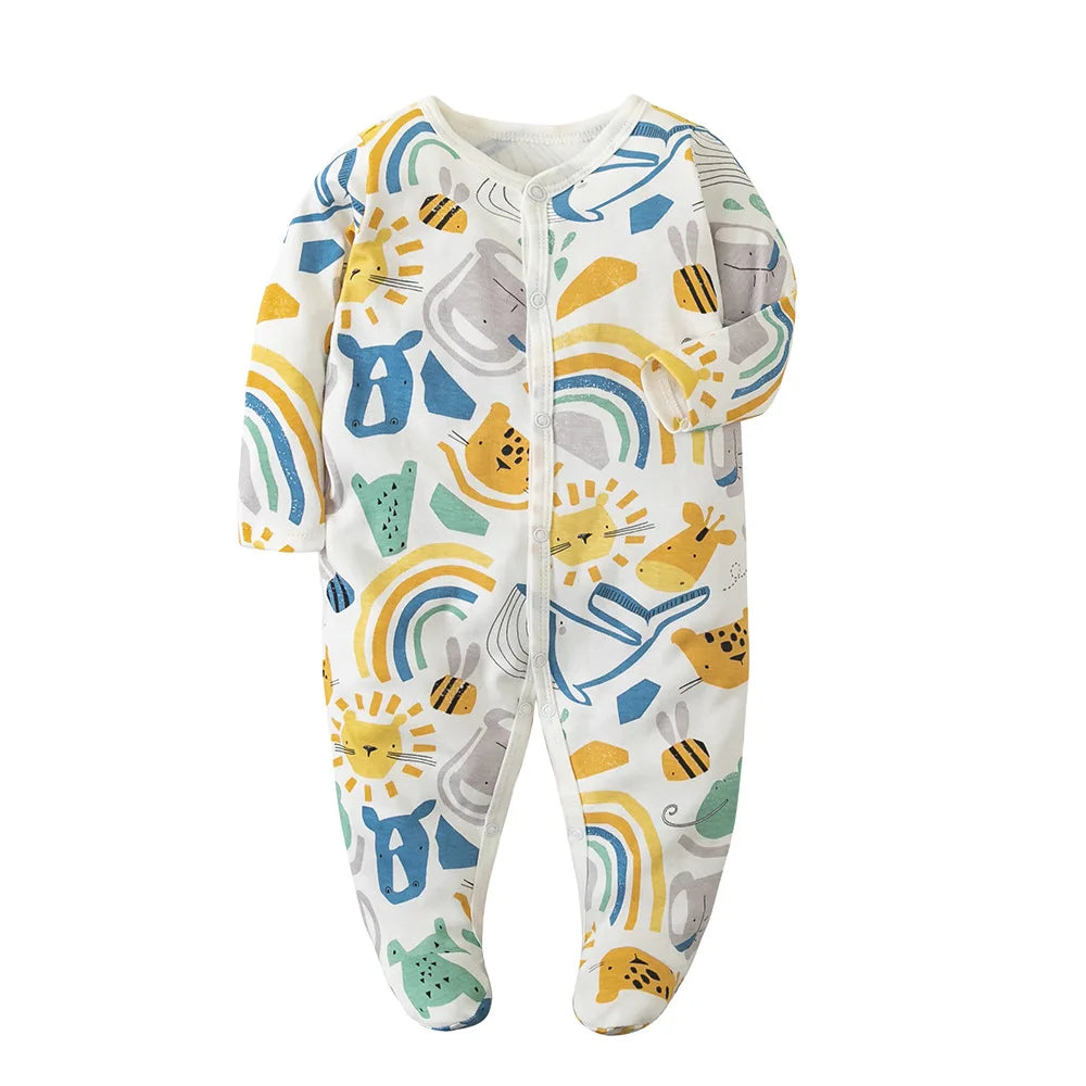 Soft Cotton Long Sleeve Baby Bodysuit | Cozy Outfit for Infants