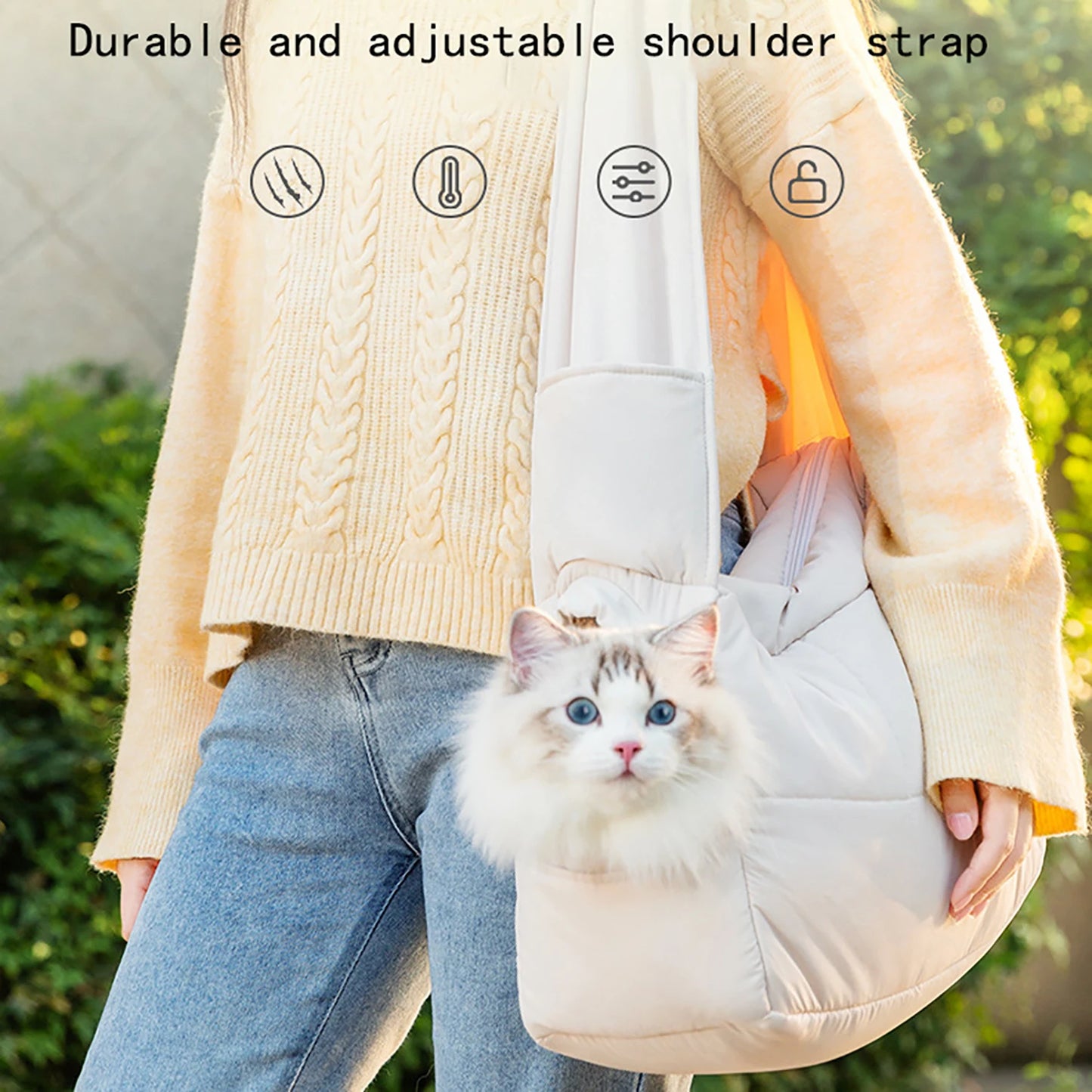 Warm Cat Carrier Bag | Must-Have Outdoor Pet Handbag