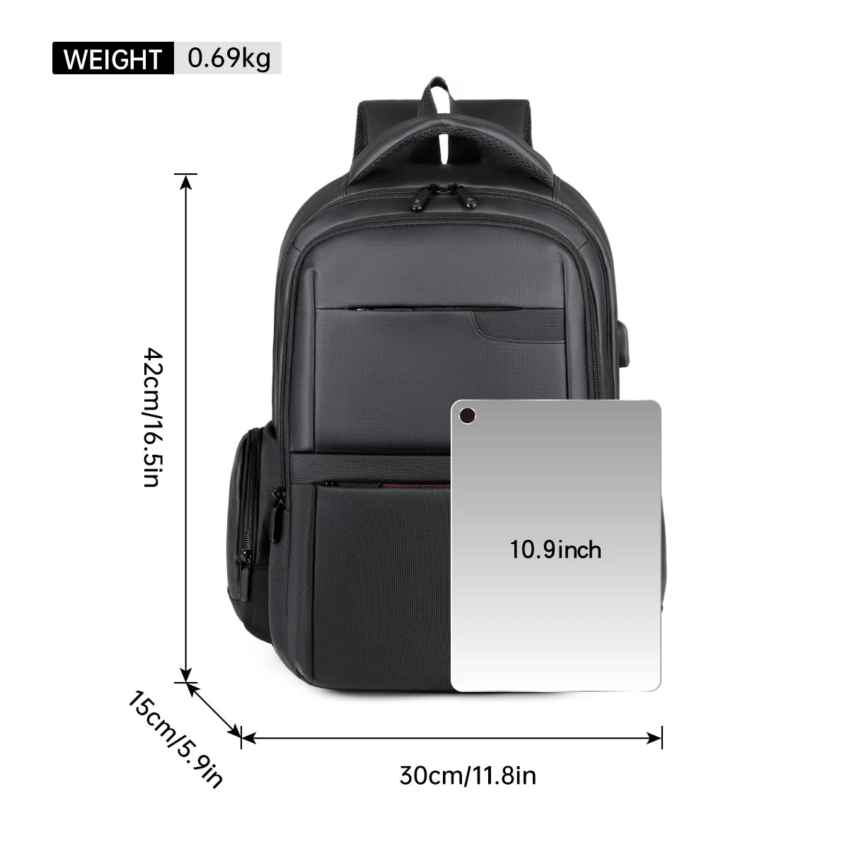 Large-Capacity Business Backpack for Students | Lightweight Travel Bag