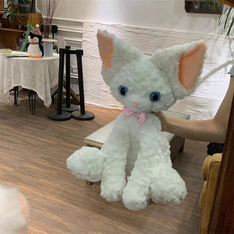 Cute Black Cat Plush Pillow | Adorable Stuffed Animal for Kids