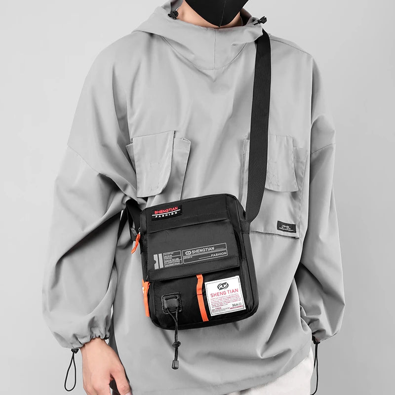 Waterproof Anti-Theft Sling Bag | Multi-Pocket Messenger for Travel