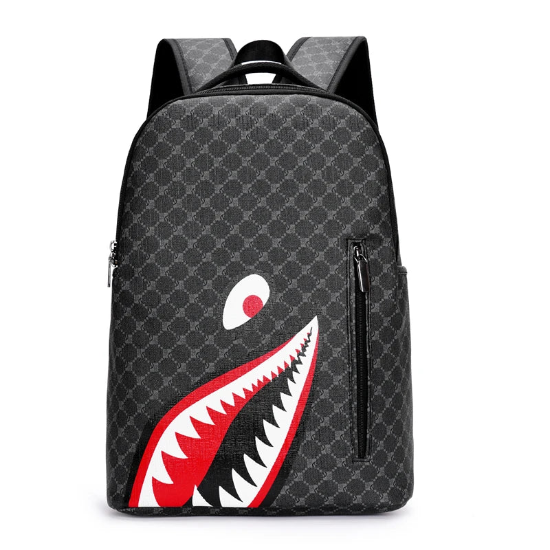 Multifunctional Leather Backpack for Men | Stylish Travel & Work Bag