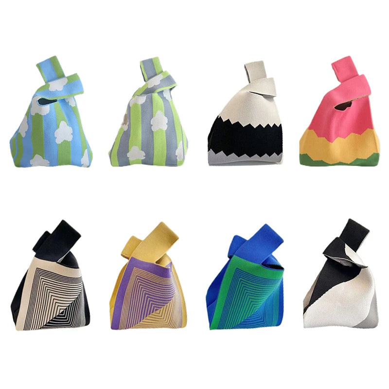 Women Mini Knot Wrist Bag | Handmade Fashion Tote for Everyday Use