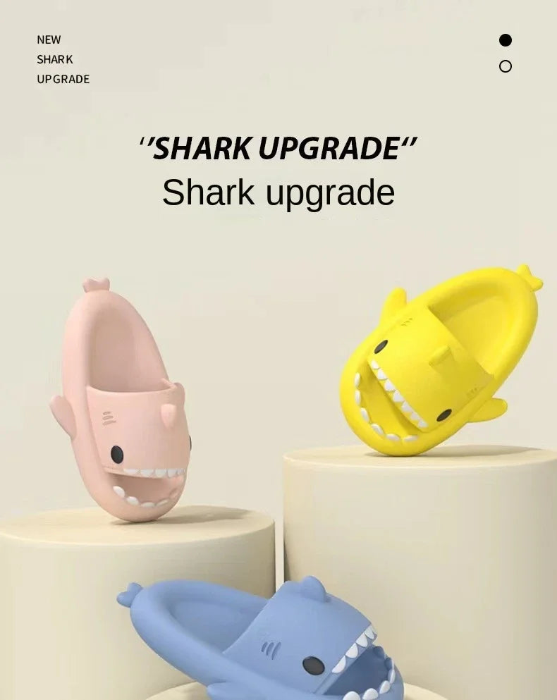 Cute Shark Slides | Non-Slip Summer Slippers for Everyone