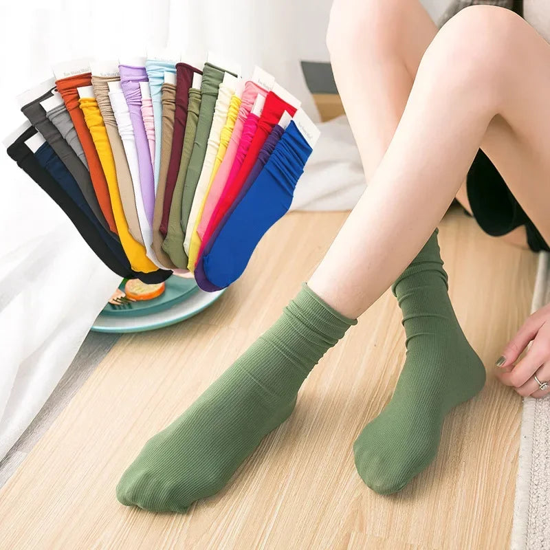 Stylish Women's Summer Long Socks | Soft & Trendy Footwear