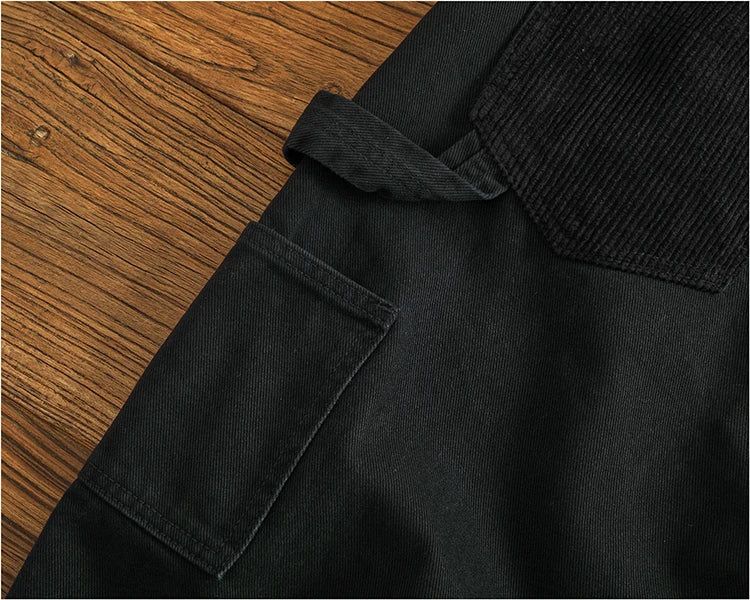 Men's Casual Cotton Twill Cargo Pants | Retro Trendy Style