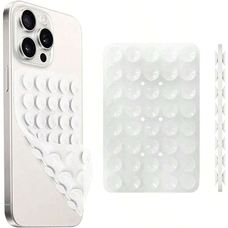Silicone Suction Cup Phone Case Mount for Hands-Free Use