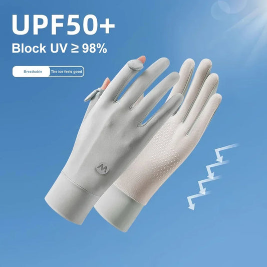 Women’s UV Sun Protection Gloves | Breathable Touchscreen Gloves