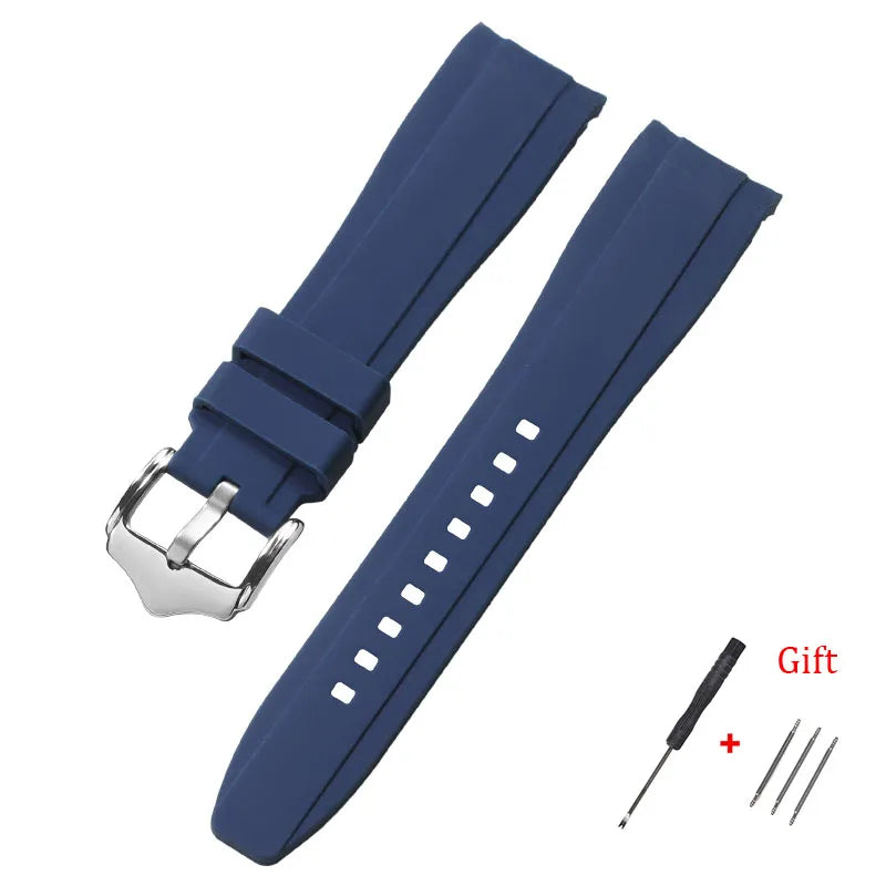 High Quality Silicone Watch Band | 20mm & 22mm Waterproof Straps