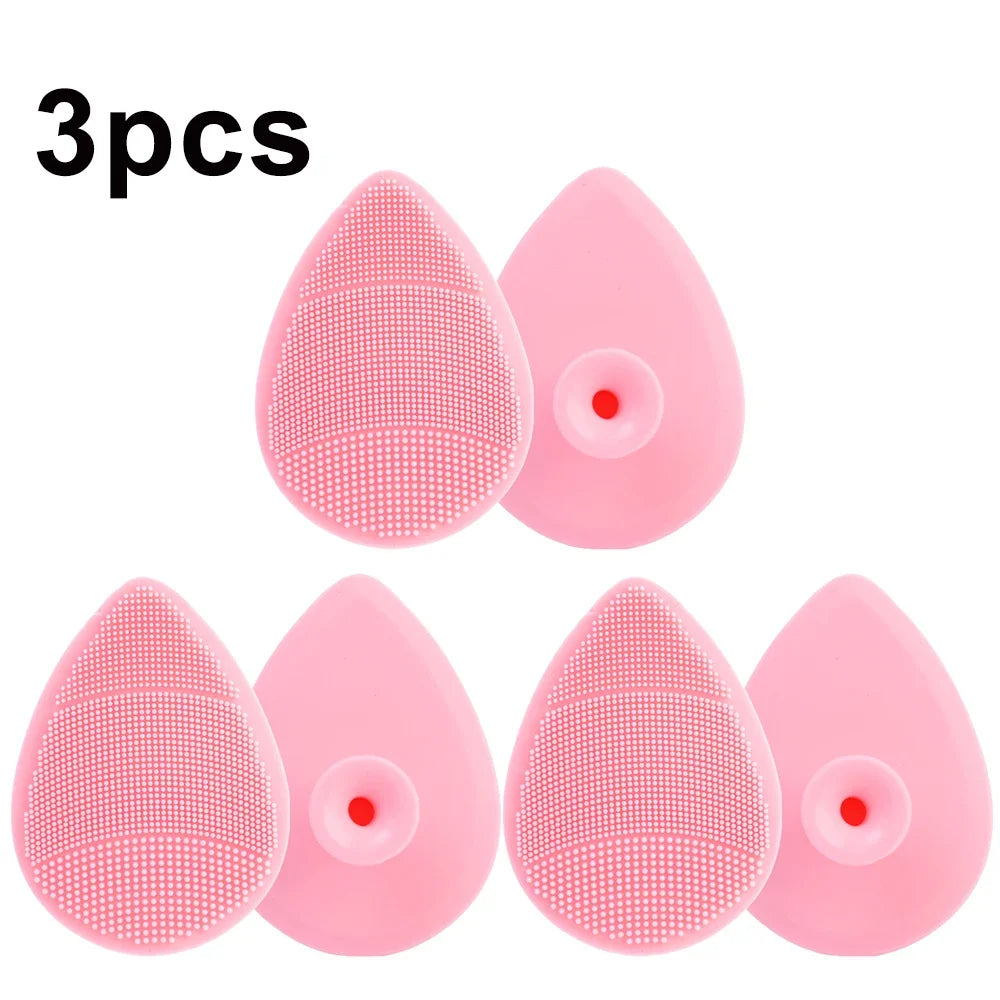 Soft Silicone Face Cleansing Brush | Gentle Skin Massager