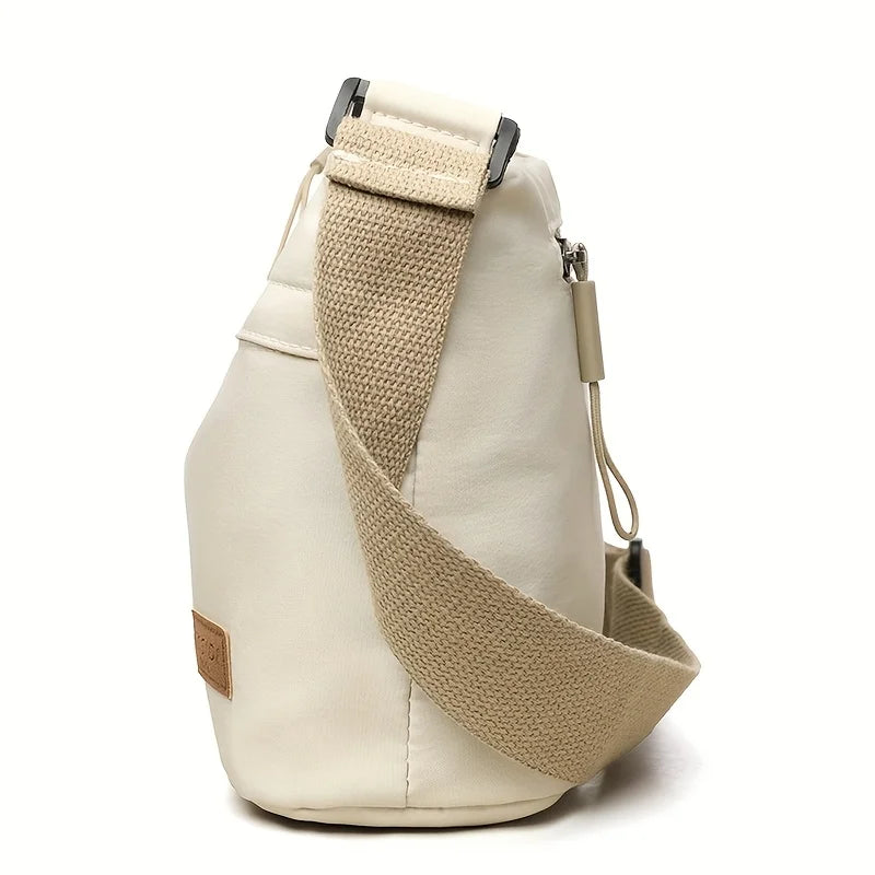 Bolso bandolera de nailon para mujer | Accesorio elegante para el día a día