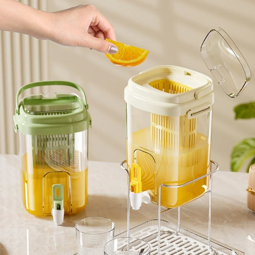 Large Capacity Portable Beverage Dispenser with Faucet