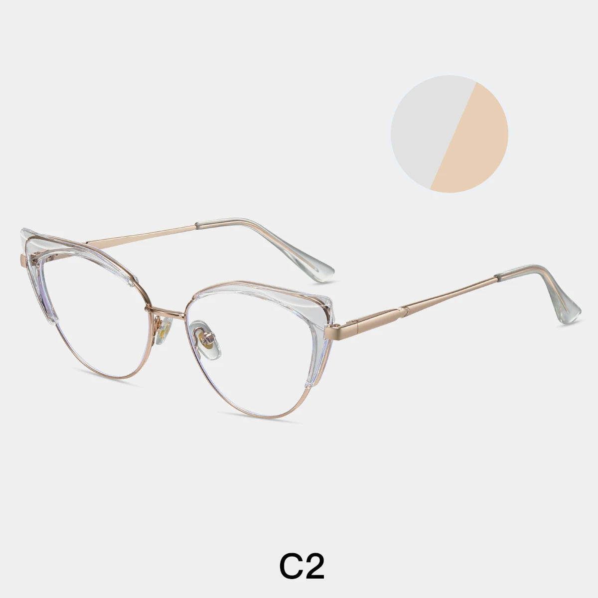 Stylish Women's Cateye Prescription Glasses | Elegant Optical Wear