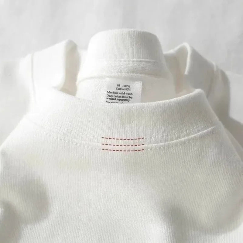 Men's Heavyweight Cotton Half Sleeve T-Shirt | Breathable Summer Style