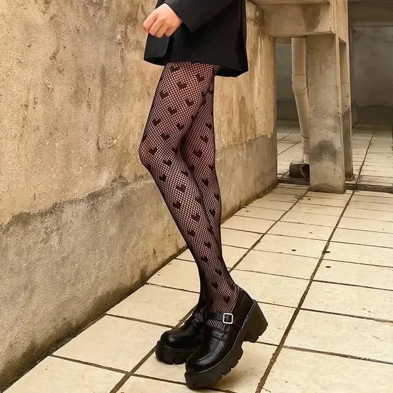 Long Sexy Fishnet Stockings for Women | Embrace Gothic Style