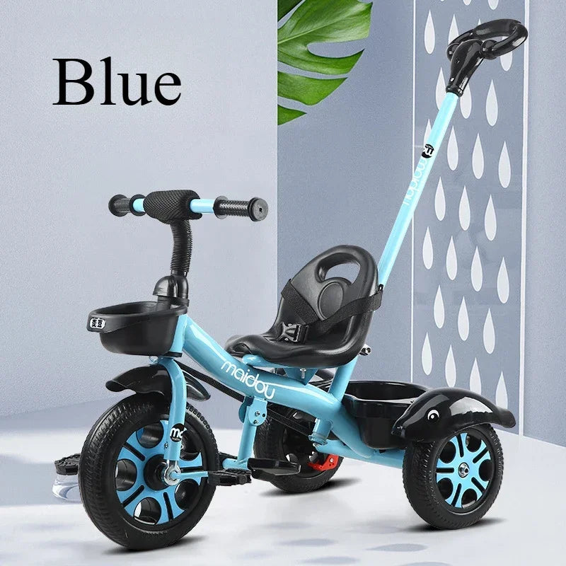 2 in 1 Toddler Tricycle | Adjustable Kids Trike for Outdoor Fun