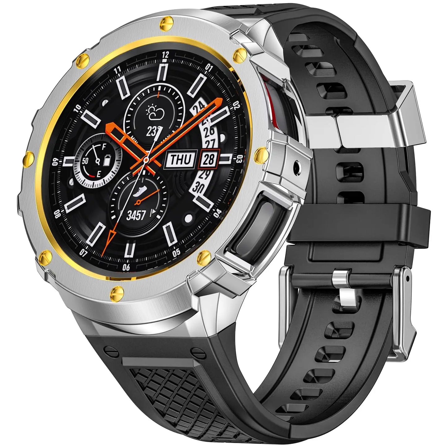 Stainless Steel Case & TPU Band for Galaxy Watch 4 5 6 7