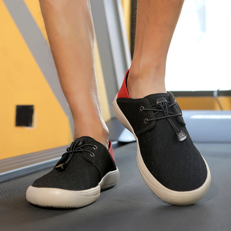 New Breathable Mesh Men Barefoot Wide-toed Shoes barefoot casual shoes and Anti slip and wear-resistant outdoors fitness sneaker