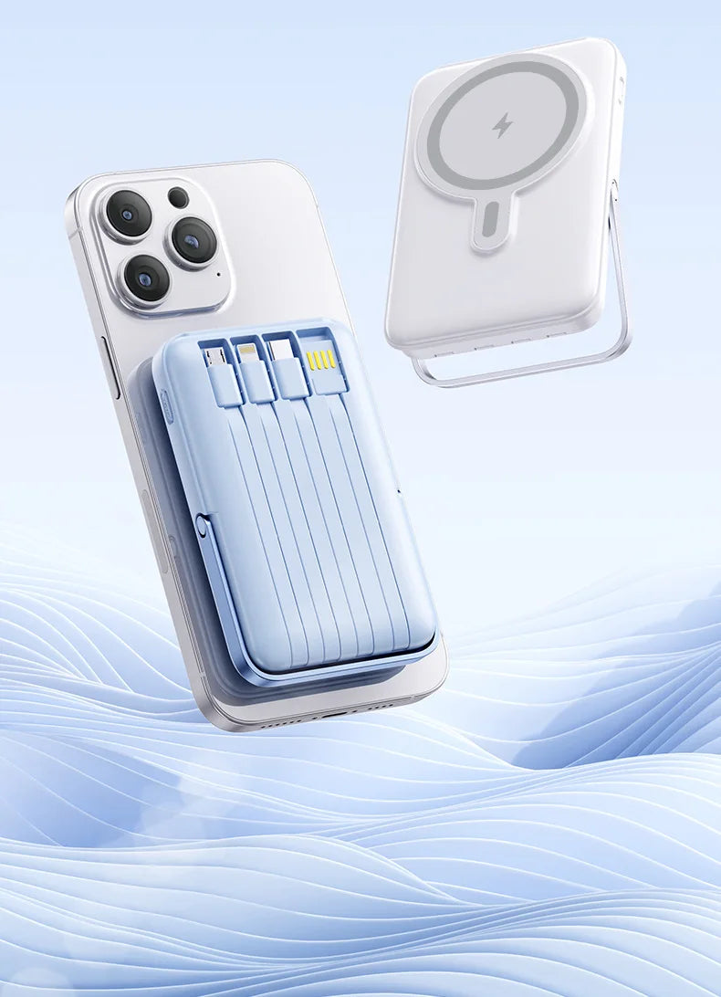 20000mAh Magnetic Wireless Power Bank | Fast Charging & Portable