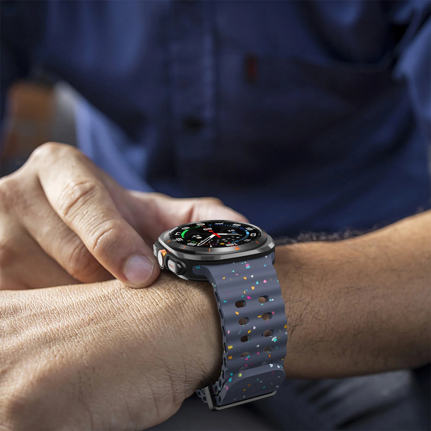 Luminous Ocean Strap for Smartwatch | Sport Silicone Band