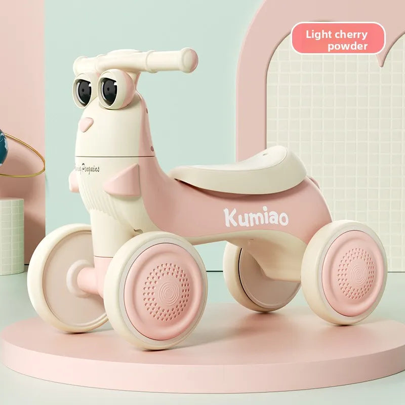 4-Wheel Kids Bike Scooter | Fun & Safe Ride-On Toy for Toddlers