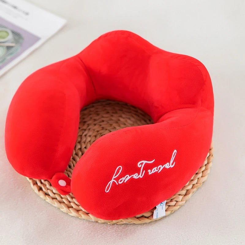 Comfortable U-Shaped Neck Pillow for Travel | Soft Support Cushion